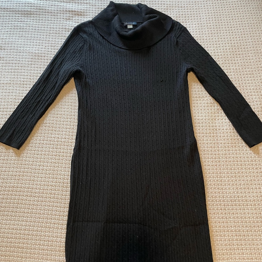 Midi black dress